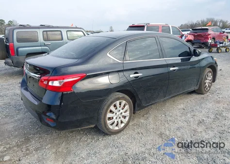 2016 Nissan Sentra Fe+ S/S/Sl/Sr/Sv from USA, damaged, VIN 3N1AB7AP3GY216446